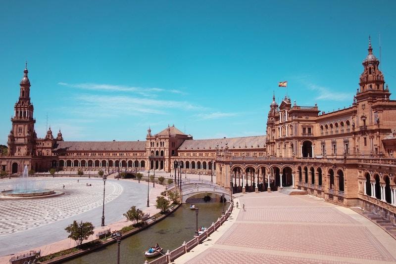 La Plaza de España de jour