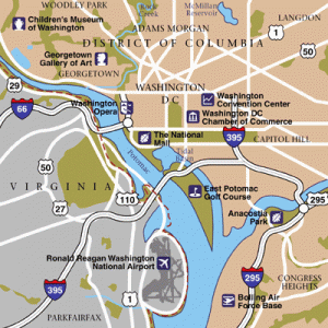 hertz dca airport location